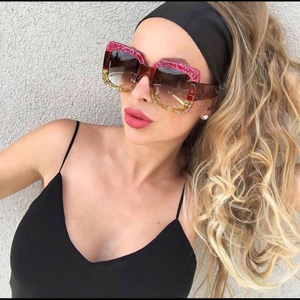 Oversized sunglasses